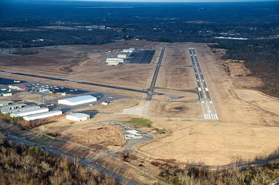 North Little Rock Airport ramp